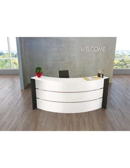 Empfangstheke BARI weiss