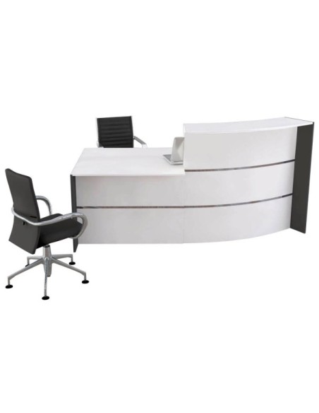 Empfangstheke BARI weiss