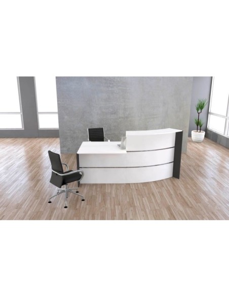 Empfangstheke BARI weiss