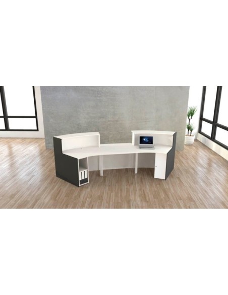 Empfangstheke BARI weiss