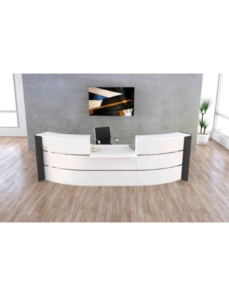 Empfangstheke BARI weiss