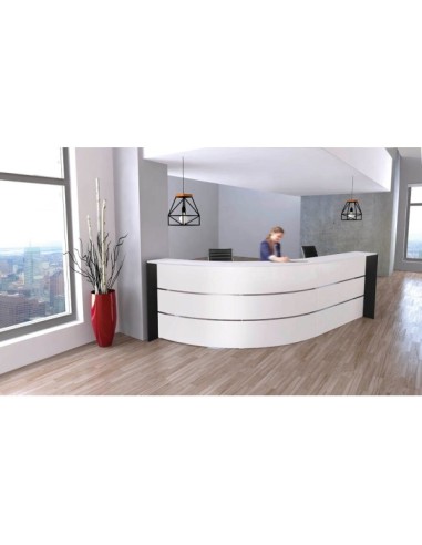 Empfangstheke BARI weiss