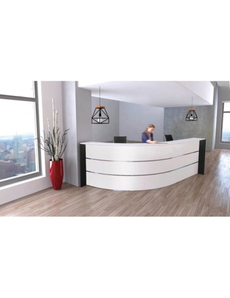 Empfangstheke BARI weiss