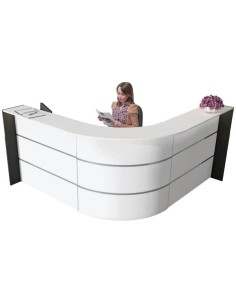 Empfangstheke BARI weiss