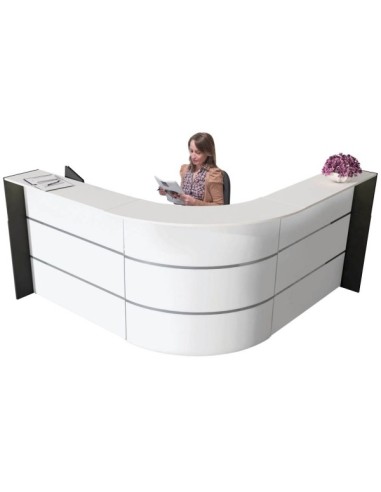 Empfangstheke BARI weiss