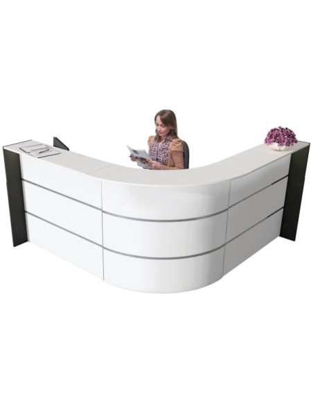 Empfangstheke BARI weiss