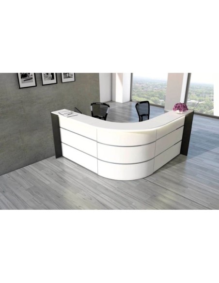 Empfangstheke BARI weiss