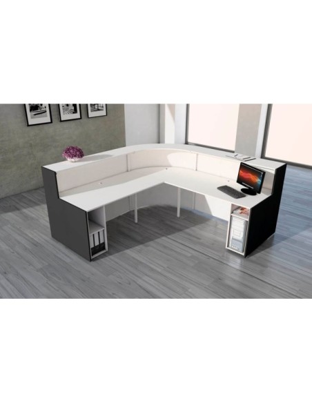 Empfangstheke BARI weiss