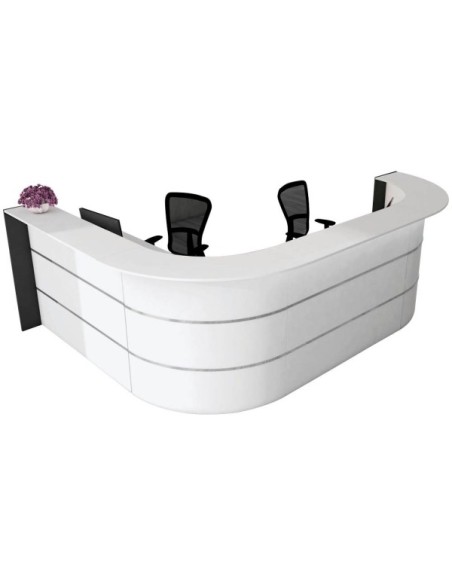 Empfangstheke BARI weiss