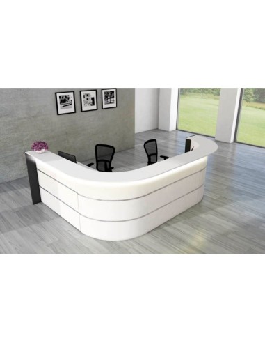 Empfangstheke BARI weiss