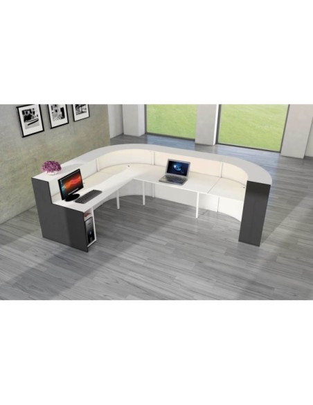 Empfangstheke BARI weiss