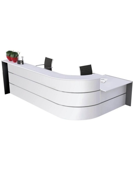 Empfangstheke BARI weiss