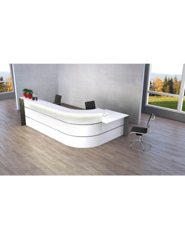 Empfangstheke BARI weiss