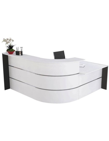 Empfangstheke BARI weiss