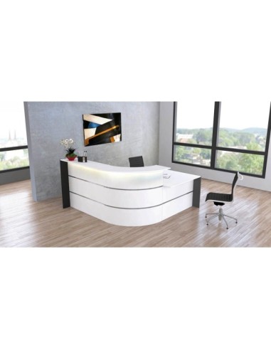 Empfangstheke BARI weiss