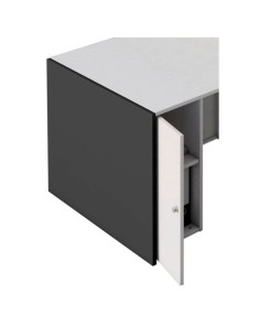 Unterschrank für Empfangstheke BARI weiss