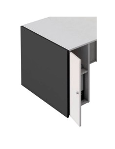 Unterschrank für Empfangstheke BARI weiss 2