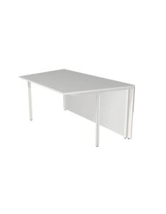 Anbautheke weiss, nussbaum/weiss 3295 2