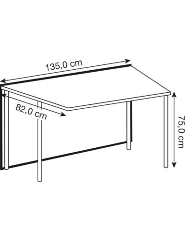 Anbautheke weiss, nussbaum/weiss 3295
