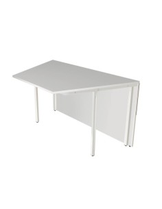 Anbautheke weiss, nussbaum/weiss 3296 2