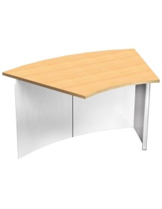 Anbautisch Genua 3993 buche Freiform 126,5x80 cm (BxT)