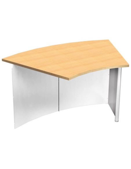 Anbautisch Genua 3993 buche Freiform 126,5x80 cm (BxT)