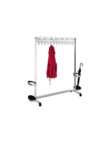 Schirmständer Multiline 6769, Metall, eckig, silber