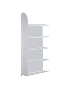 Dante Aktenregal grau 4 Fachböden