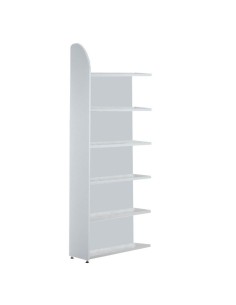 Dante Aktenregal grau 5 Fachböden