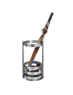 Schirmständer Tim 6264, Edelstahl, eckig, silber 2