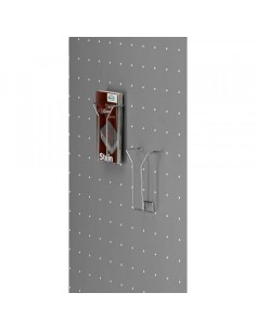 Drahtprospektfach tec-art DIN lang silber 2