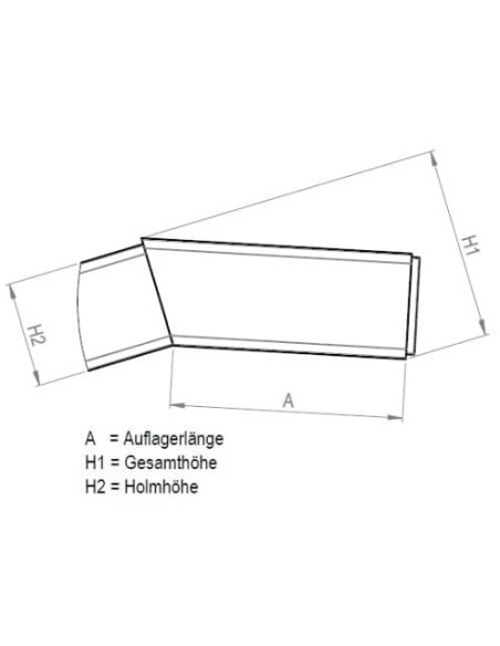 Verladerampe paar SuperLeicht-Schiene A mit Rand Länge 3500mm - Tragkraft 600kg