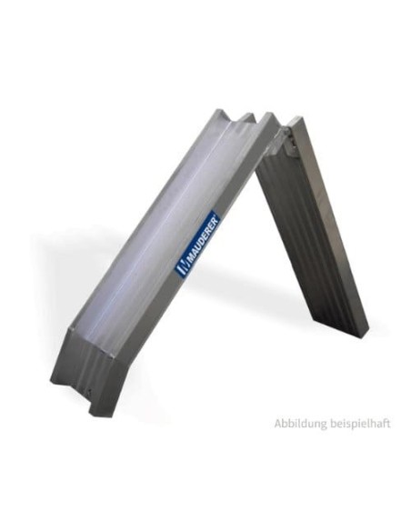 Verladerampe paar SuperLeicht-Schiene AK mit Rand & klappbar Länge 2000/1000mm - Tragkraft 800kg