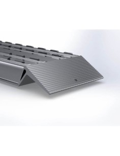 Verladerampe paar Schwerlast-Schiene XOM 455mm breit (Endkopf mit Wulst) Länge 4000mm - Tragkraft 10000kg 2