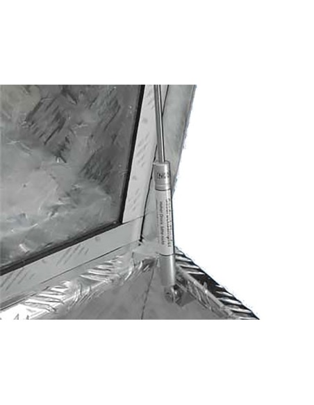 Aluminium-Riffelblechbox R250 l