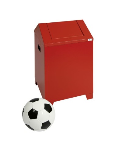 Abfalltrennung PWK, RAL 3000/3000, 73 Liter