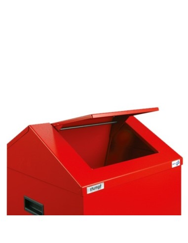 Abfalltrennung PWK, RAL 3000/3000, 73 Liter