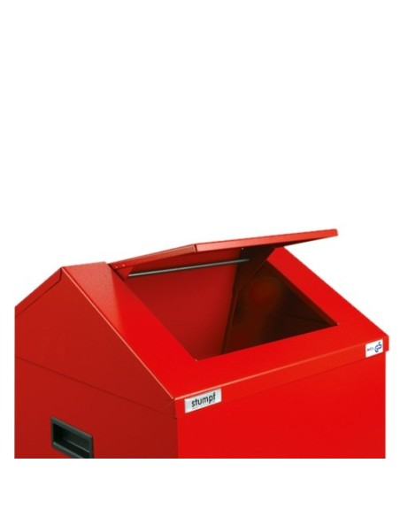 Abfalltrennung PWK, RAL 3000/3000, 73 Liter