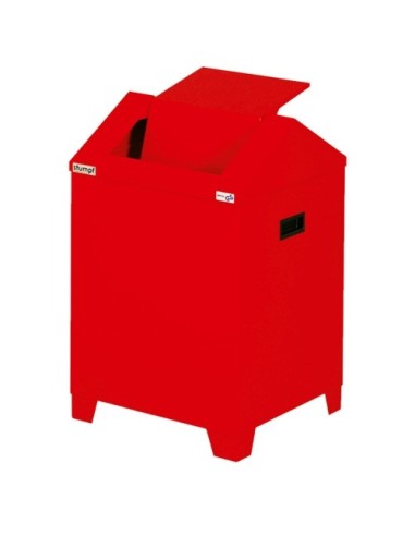 Abfalltrennung PWK, RAL 3000/3000, 73 Liter