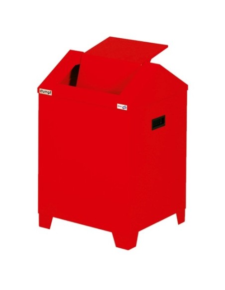 Abfalltrennung PWK, RAL 3000/3000, 73 Liter