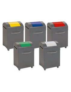 Abfalltrennung  TS 2000, stationär als auch mobil, 7016/6024. Fassungsvermögen: 45 Liter. 2