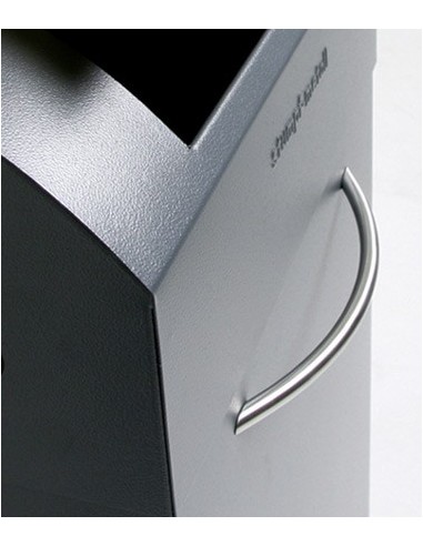 Abfalltrennung  TS 2000, stationär als auch mobil, 7016/6024. Fassungsvermögen: 45 Liter.