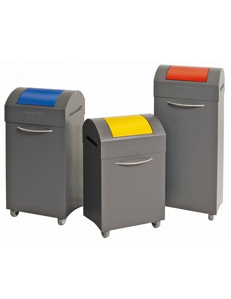 Abfalltrennung  TS 2000, stationär als auch mobil, 7016/6024. Fassungsvermögen: 45 Liter.