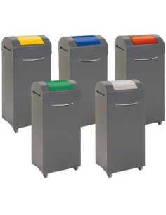 Abfalltrennung  TS 2000, stationär als auch mobil, 7016/1003. Fassungsvermögen: 75 Liter. 2