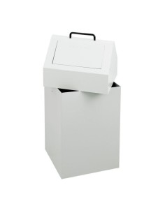 Abfalltrennung 45, stationär, RAL 7035/7035, 45 Ltr.