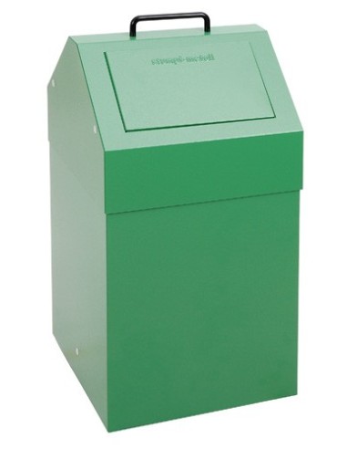 Abfalltrennung 45, stationär, RAL 6024/6024, 45 Ltr.