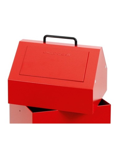 Abfalltrennung 45, stationär, RAL 1003/1003, 45 Ltr.