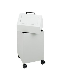 Abfalltrennung 45, fahrbar, RAL 7035/7035, 45 Ltr.