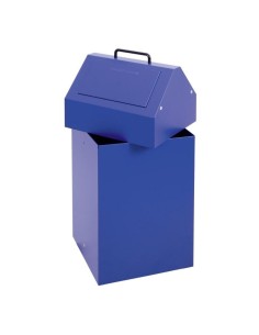 Abfalltrennung 45, stationär, RAL 5010/5010, 45 Ltr.