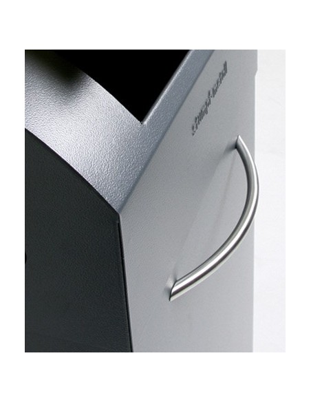 Abfalltrennung  TS 2000, stationär als auch mobil, 7016/5010. Fassungsvermögen: 75 Liter.